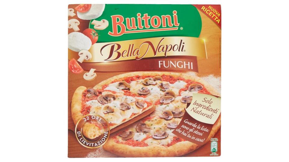 Buitoni Bella Napoli Ai Funghi Pizza Con Pomodoro, Mozzarella E Funghi Surgelata 365g (1 Pizza)