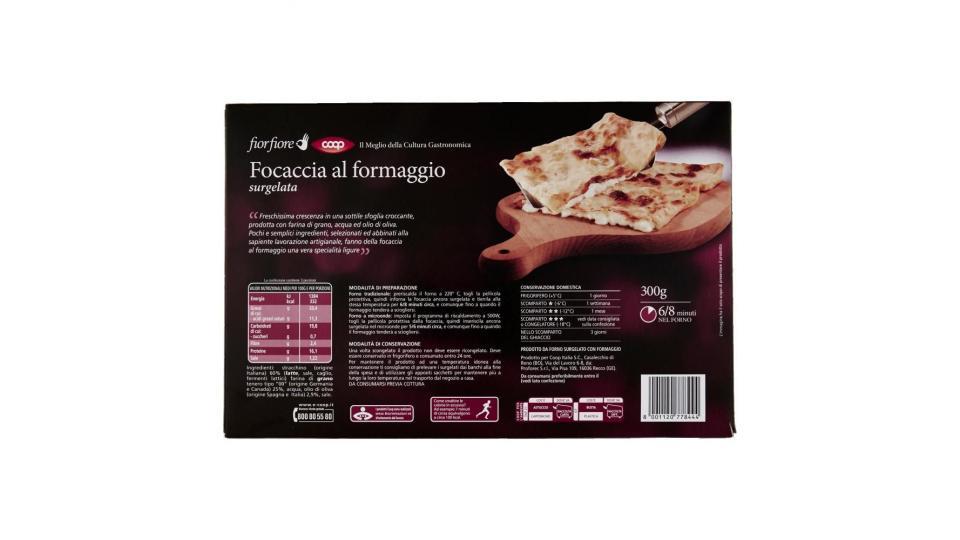 Focaccia Al Formaggio Surgelata