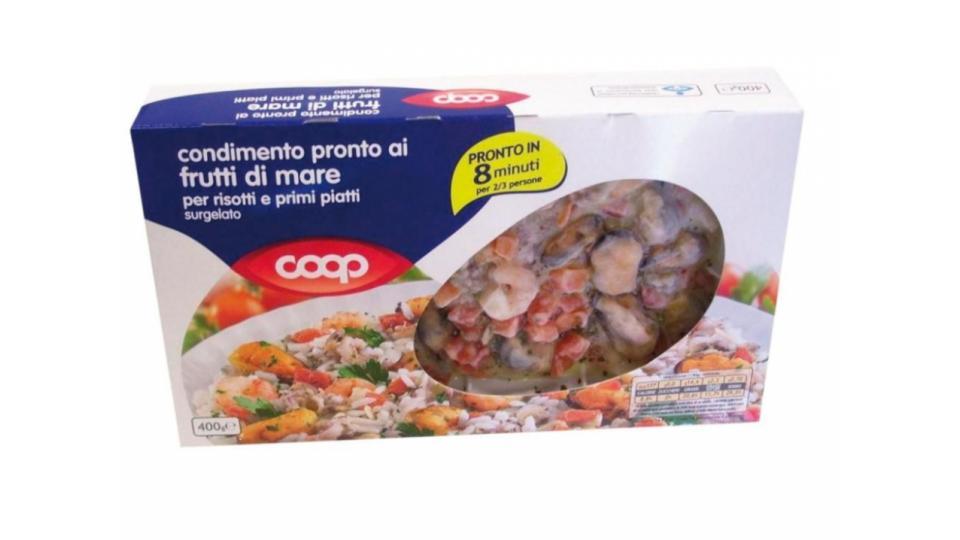 Condimento Pronto Ai Frutti Di Mare Per Risotti E Primi Piatti Surgelato