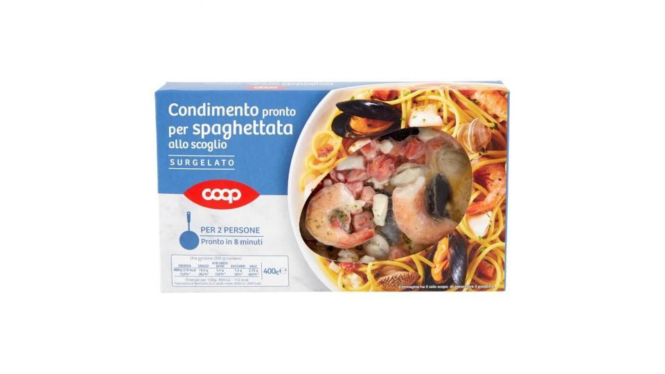 Condimento Pronto Per Spaghettata Allo Scoglio Surgelato