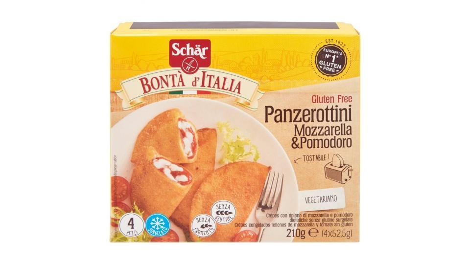 Schär Bontà D'italia Panzerottini Mozzarella & Pomodoro 4 X