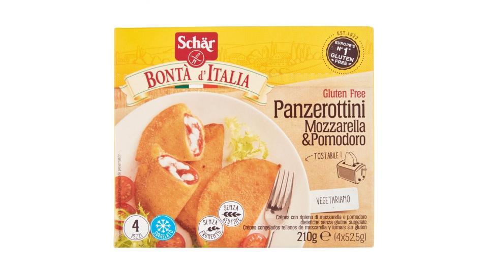 Schär Bontà D'italia Panzerottini Mozzarella & Pomodoro 4 X