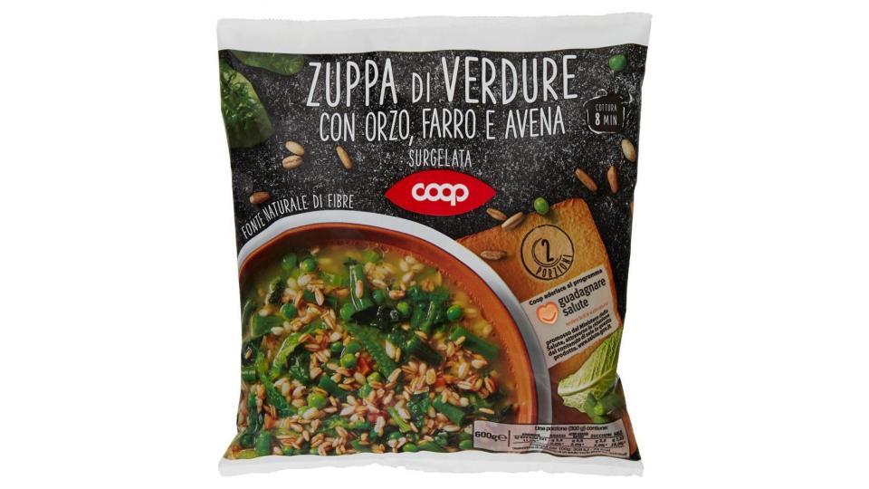 Zuppa Di Verdure Con Orzo, Farro E Avena Surgelata