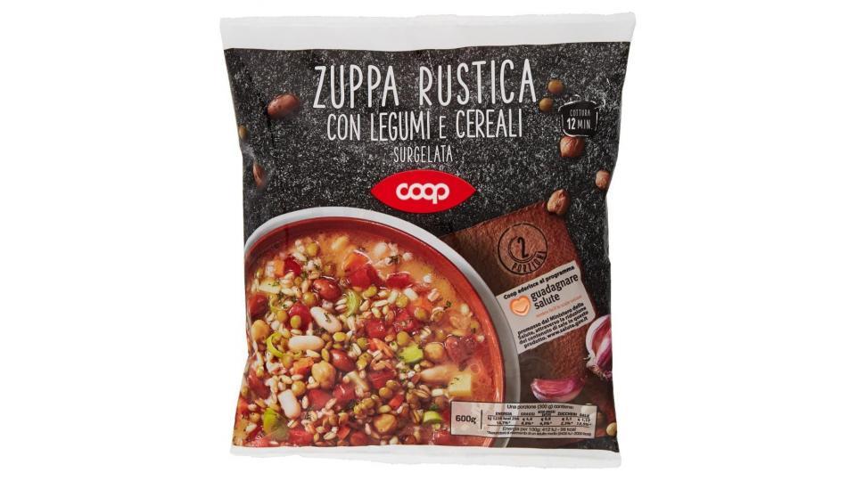 Zuppa Rustica Con Legumi E Cereali Surgelata