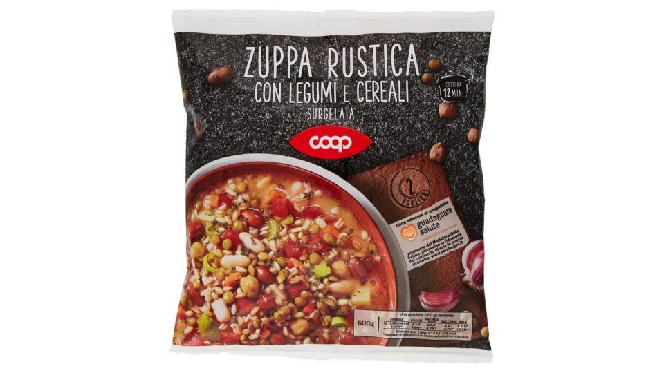Zuppa Rustica Con Legumi E Cereali Surgelata