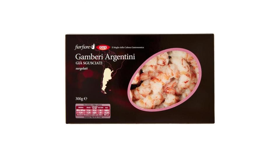 Gamberi Argentini Già Sgusciati Surgelati