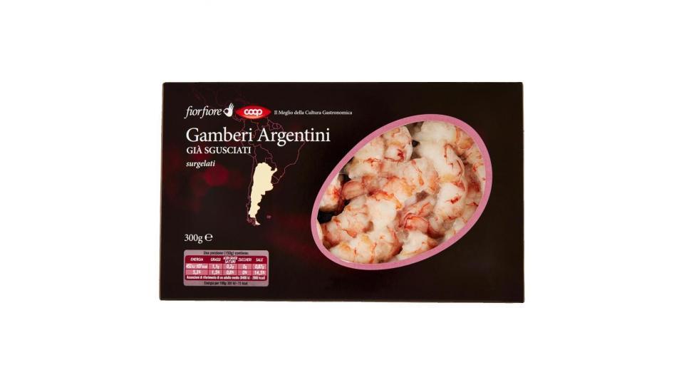 Gamberi Argentini Già Sgusciati Surgelati