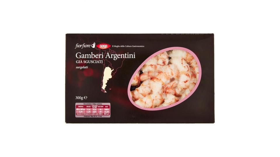 Gamberi Argentini Già Sgusciati Surgelati