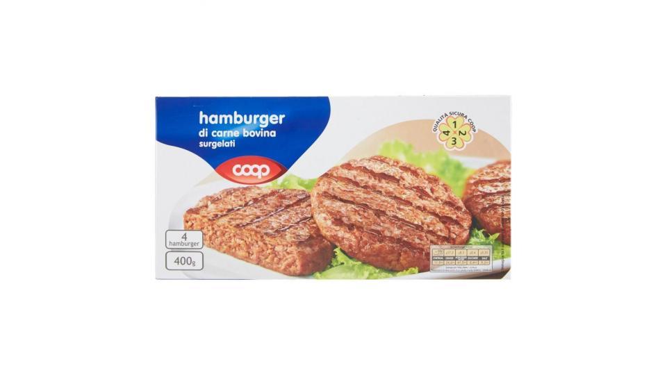 Hamburger Di Carne Bovina Surgelati