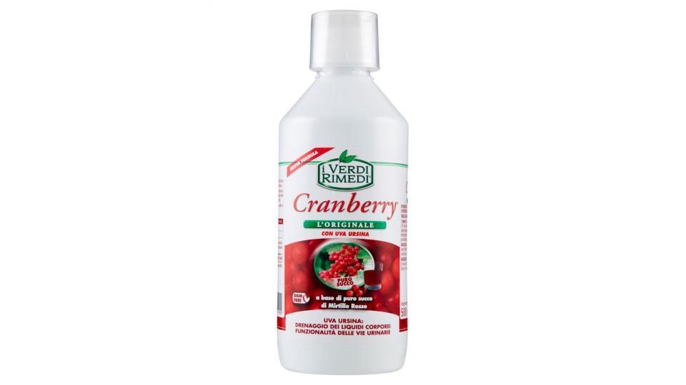 I Verdi Rimedi Cranberry L'originale Con Uva Ursina