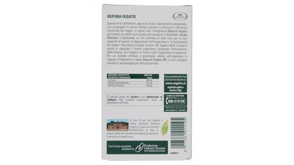 L'angelica Nutraceutica Depura Fegato 40 Capsule