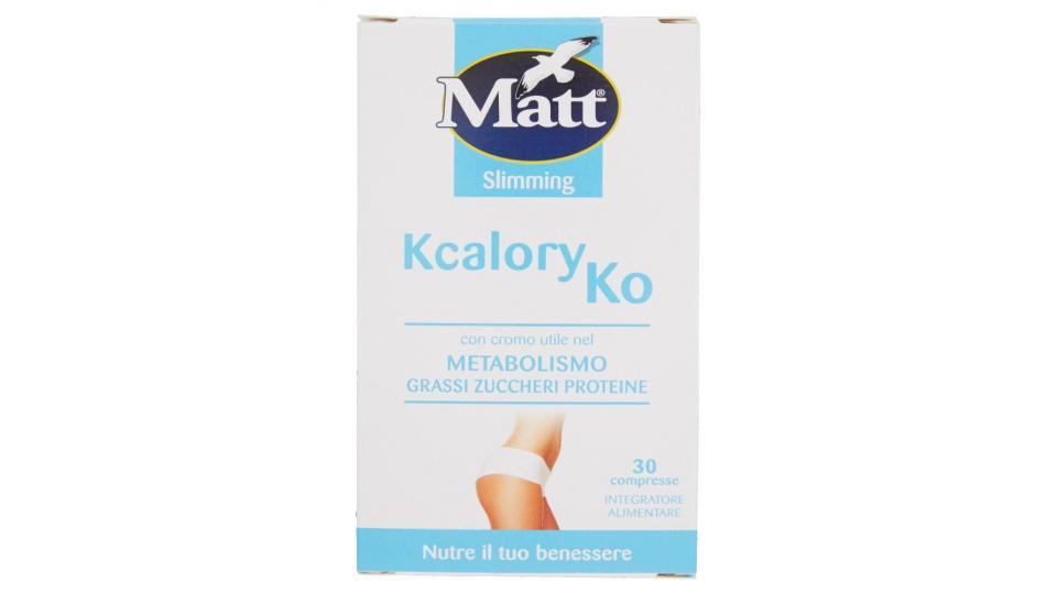 Matt Slimming Kcalory Ko 30 Compresse
