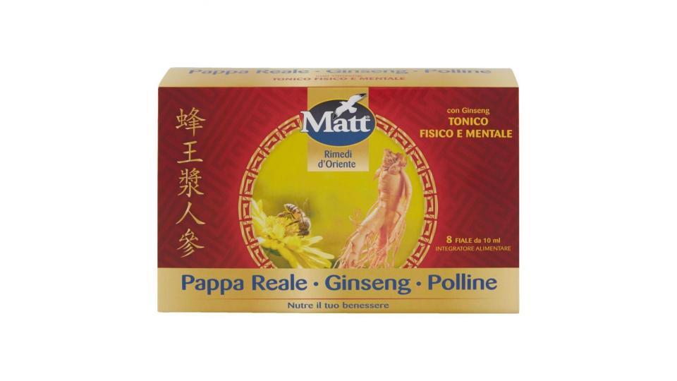 Matt Rimedi D'oriente Pappa Reale - Ginseng - Polline