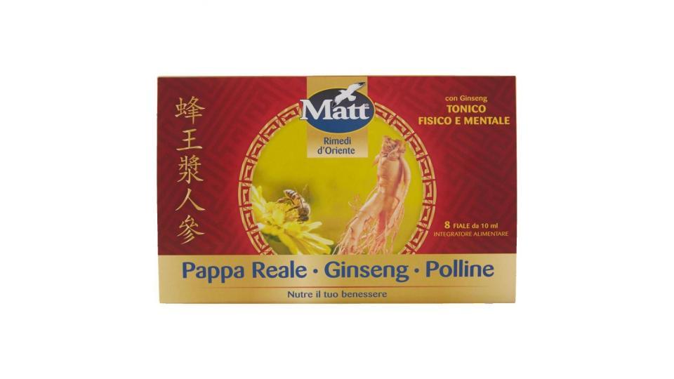 Matt Rimedi D'oriente Pappa Reale - Ginseng - Polline