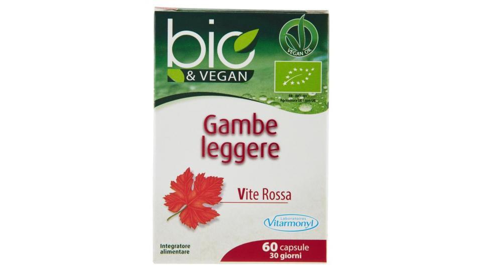 Bio&vegan Gambe Leggere 60 Capsule