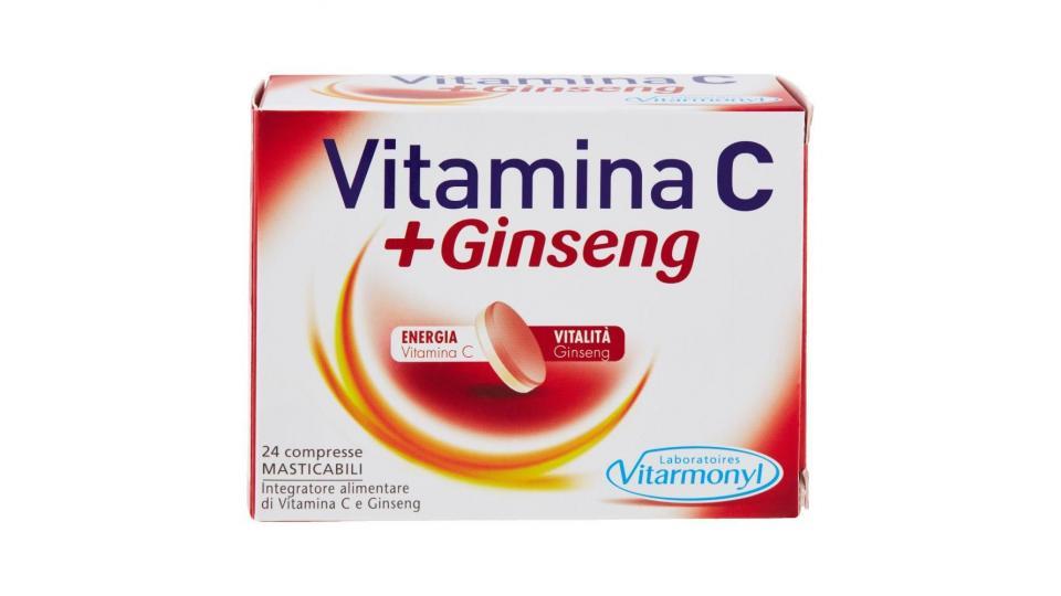 Laboratoires Vitarmonyl Vitamina C + Ginseng 24 Compresse: