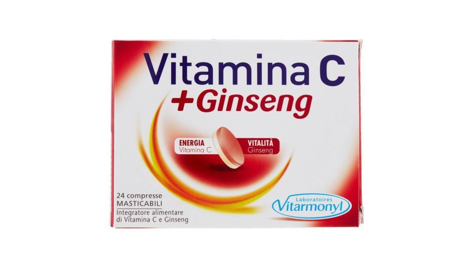 Laboratoires Vitarmonyl Vitamina C + Ginseng 24 Compresse: