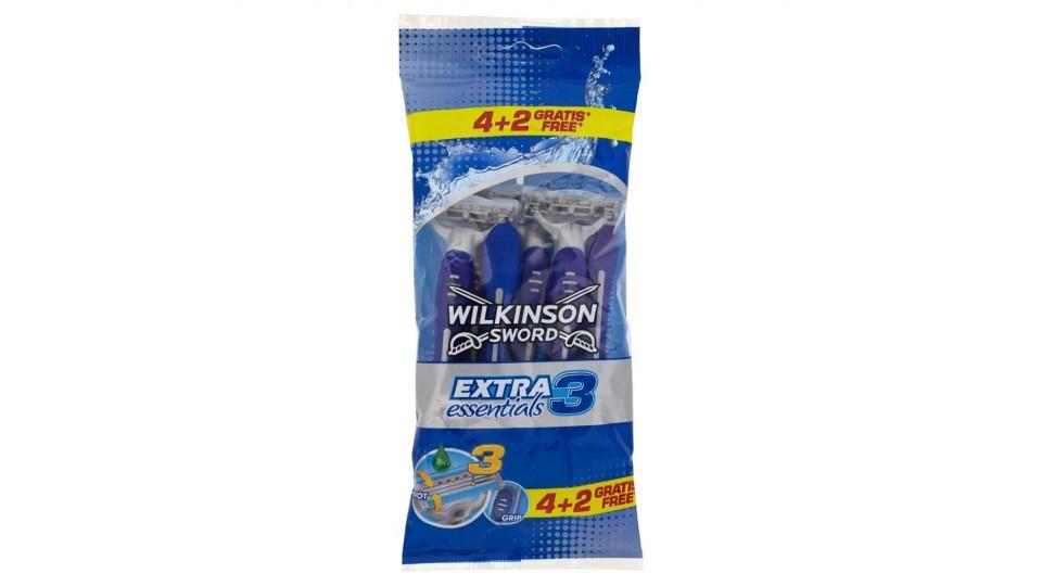 Wilkinson Sword Extra3 Essentials 4+2 Rasoi