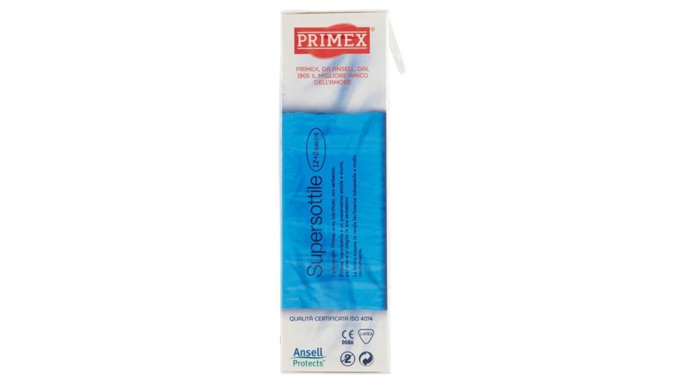 Primex Supersottile Preservativi 12 Pz +
