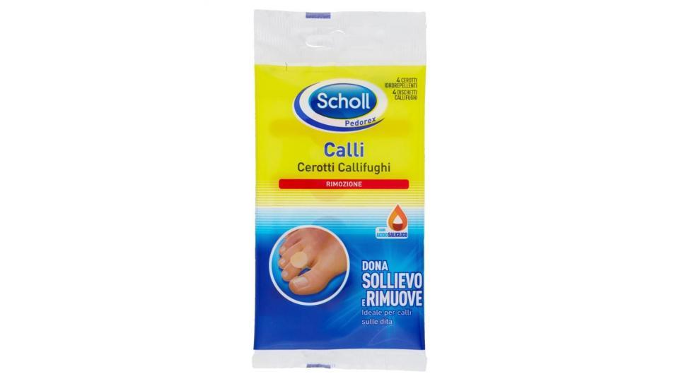 Scholl Pedorex Rimozione Calli 4 Cerotti Callifughi