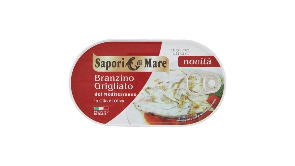 Sapori Di Mare Branzino Grigliato Del Mediterraneo In Olio Di Oliva