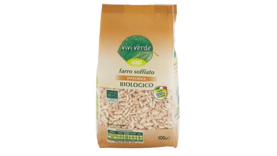 Farro Soffiato Integrale Biologico