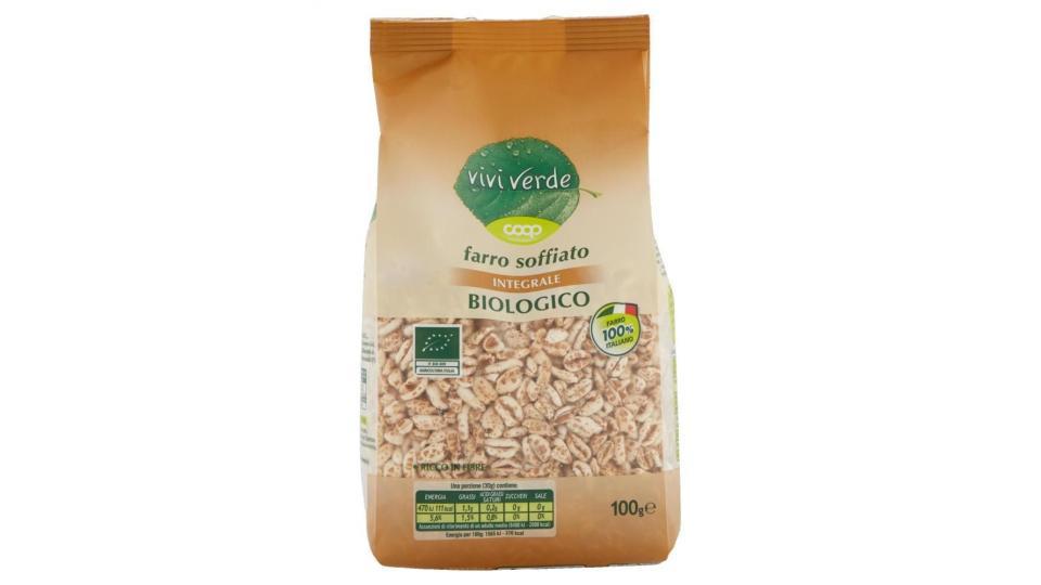 Farro Soffiato Integrale Biologico