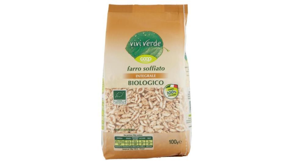 Farro Soffiato Integrale Biologico