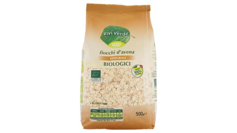 Fiocchi D'avena Integrale Biologici