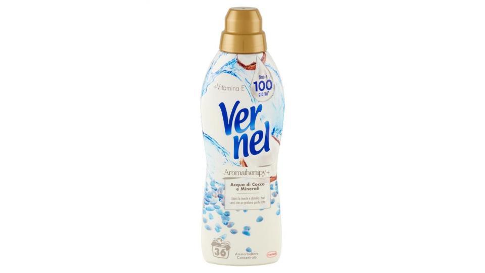 Vernel Aromatherapy + Acqua Di Cocco E Minerali Ammorbidente Concentrato 36 Lavaggi