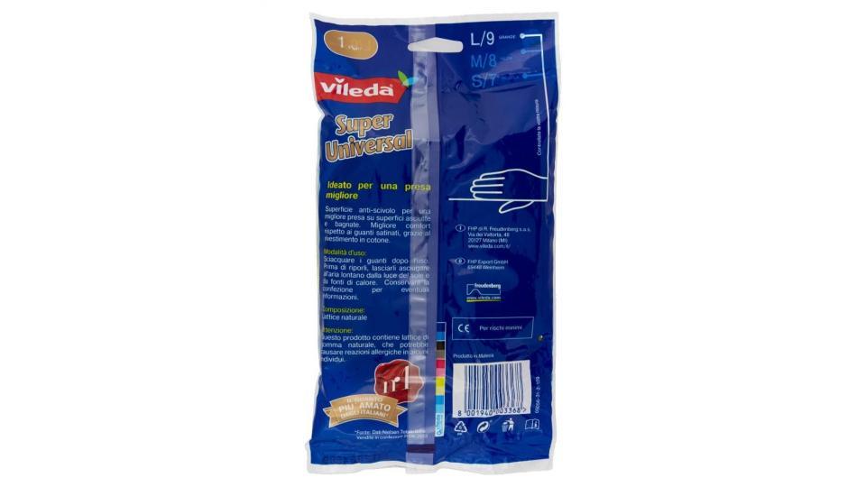 Vileda Guanti Super Universal L/9 Grande