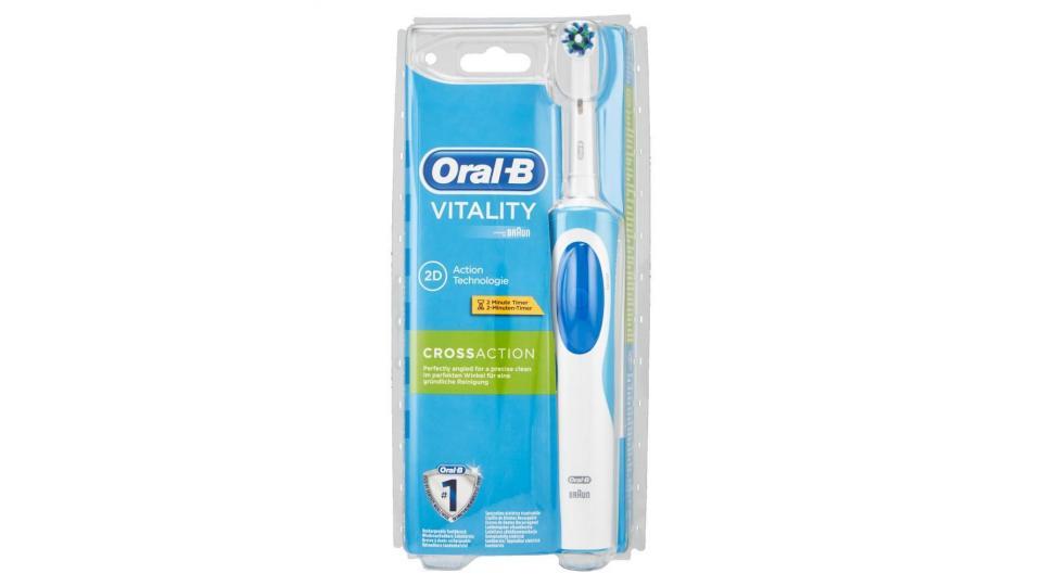 Oral-b Spazzolino Elettrico Vitality Cross Action