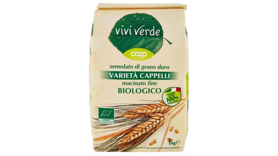 Semolato Di Grano Duro Varietà Cappelli Macinato Fine Biologico