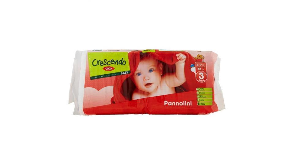 Baby Pannolini 3 Midi 4-9 Kg
