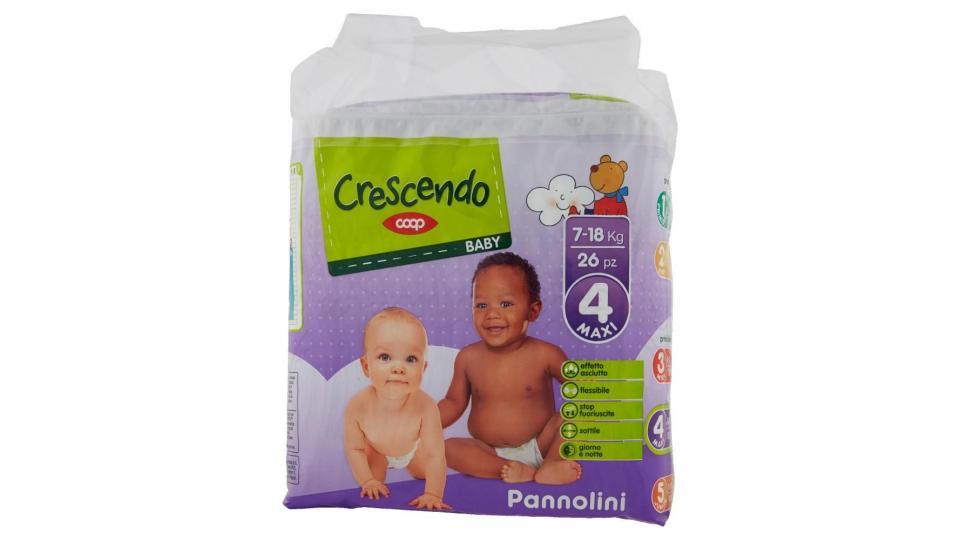 Baby Pannolini 4 Maxi 7-18 Kg