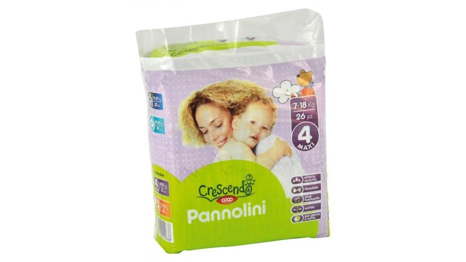 Baby Pannolini 4 Maxi 7-18 Kg