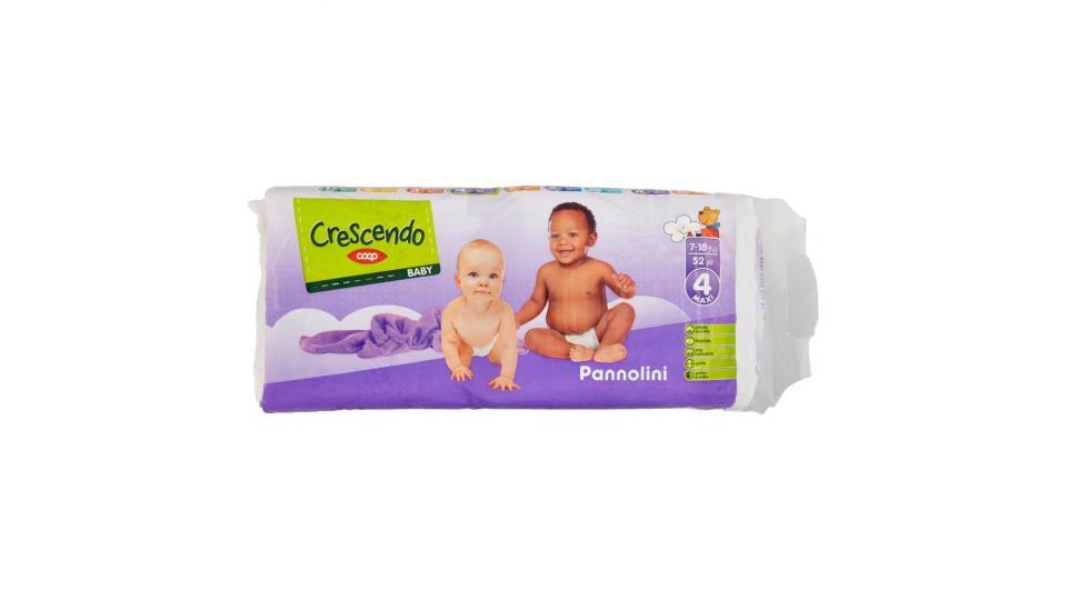 Baby Pannolini 4 Maxi 7-18 Kg