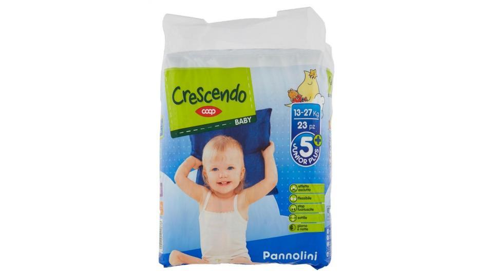 Baby Pannolini 5+ Junior Plus 13-27 Kg
