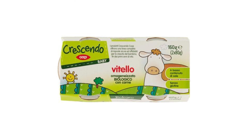 Baby Vitello Omogeneizzato Biologico Con Carne