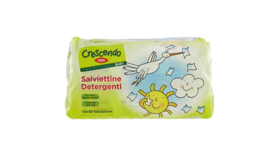 Baby Salviettine Detergenti 72+72 Pz
