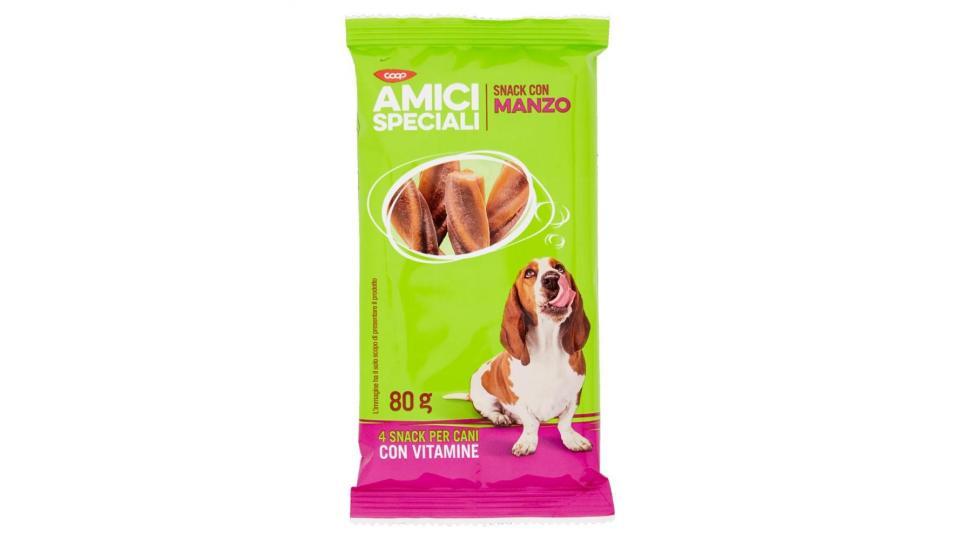 Snack Con Manzo 4 Snack Per Cani