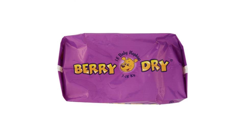 Berry Dry Baby Napkins 7-18 Kg Maxi