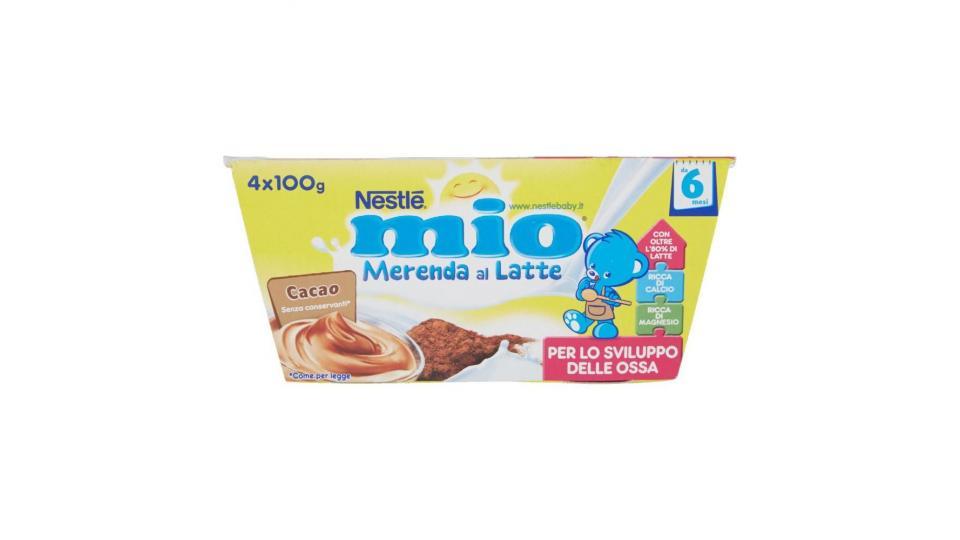Nestlé Mio Merenda Al Latte Cacao Da 8 Mesi 4 Vasetti Plastica