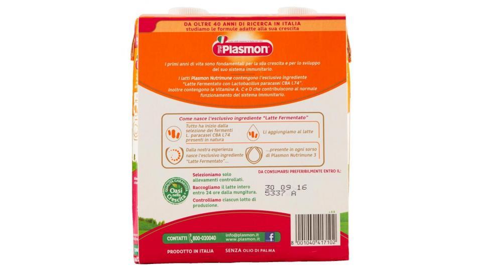 Plasmon    nutrimune 3 Latte Di Crescita