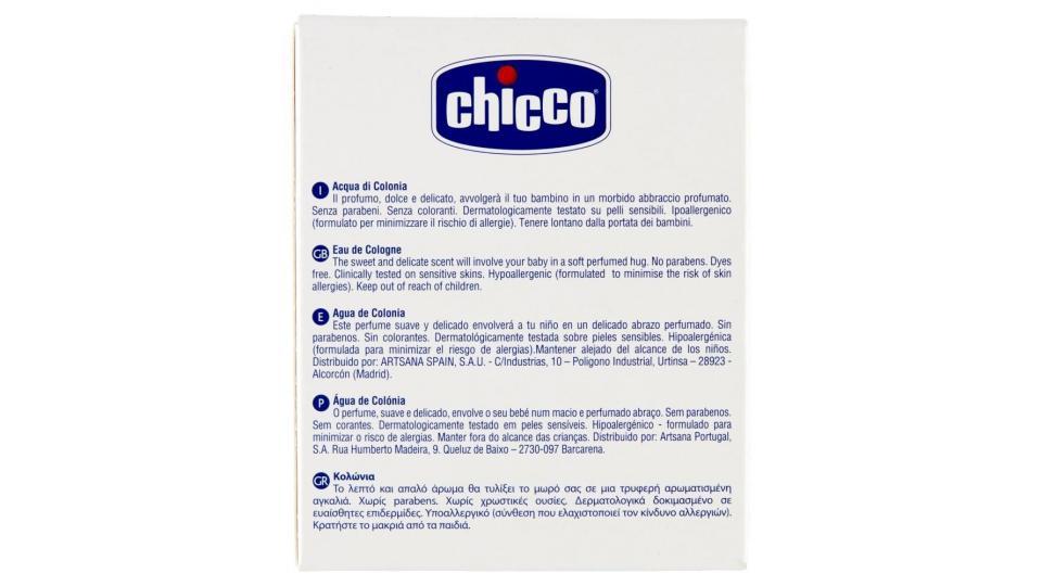 Chicco Baby Moments Acqua Di Colonia 0m+