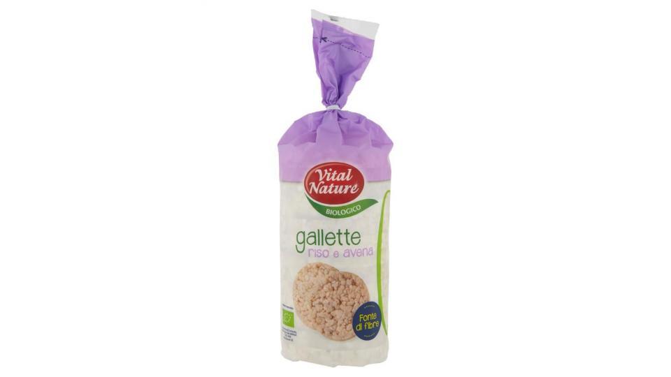 Vital Nature Biologico Gallette Riso E Avena