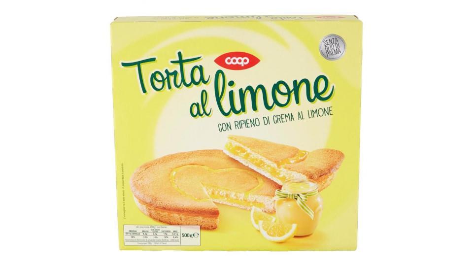 Torta Al Limone Con Ripieno Di Crema Al Limone