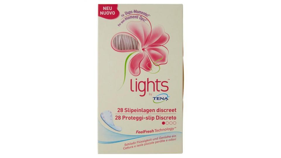 Lights By Tena 28 Proteggi-slip Discreto
