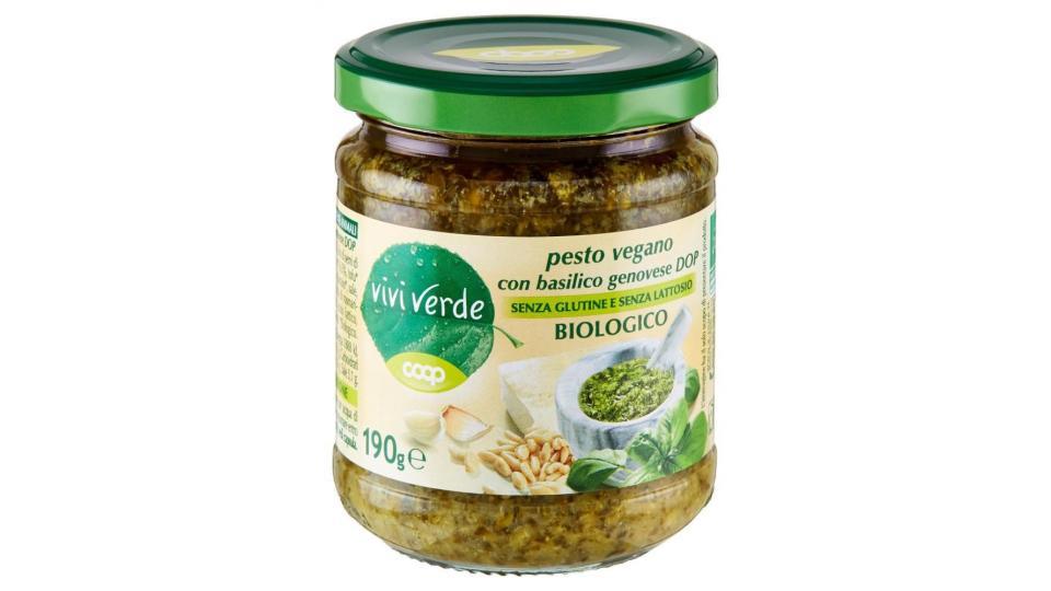 Pesto Vegano Con Basilico Genovese Dop Biologico