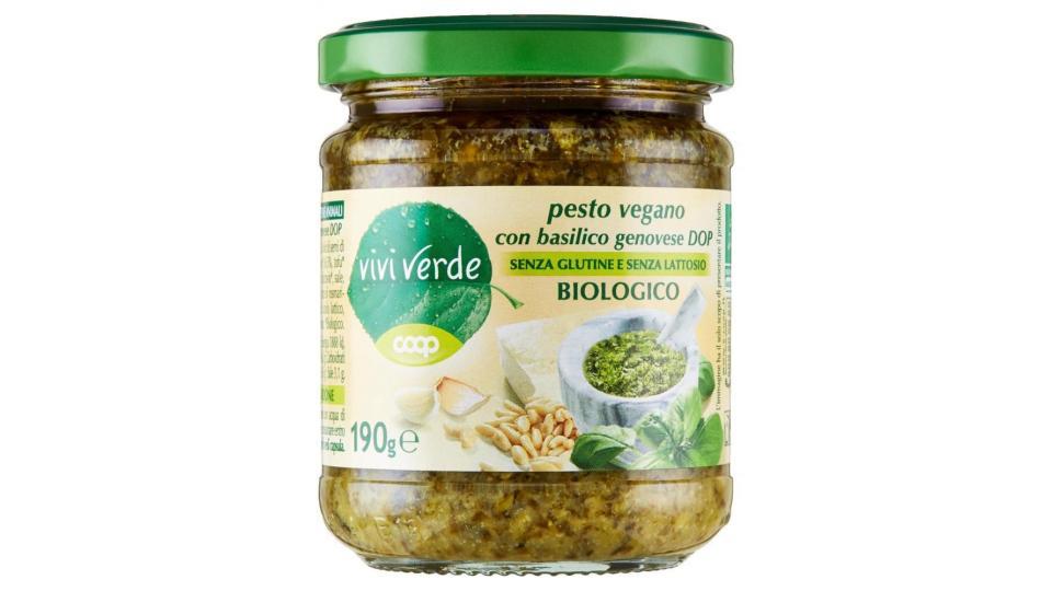 Pesto Vegano Con Basilico Genovese Dop Biologico
